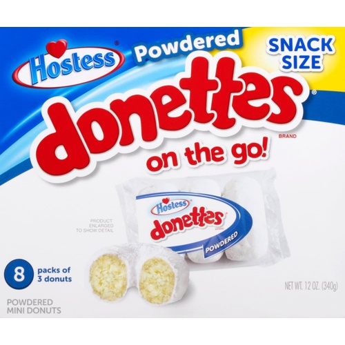 HOSTESS OTG PWD DONETTES                 1 OZ