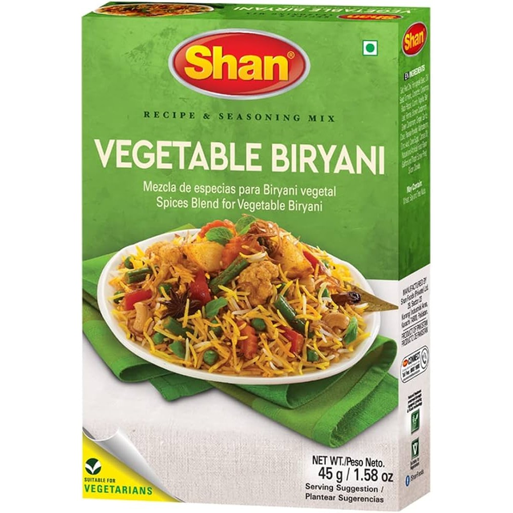 Shan Vegetable Biryani 45 GM