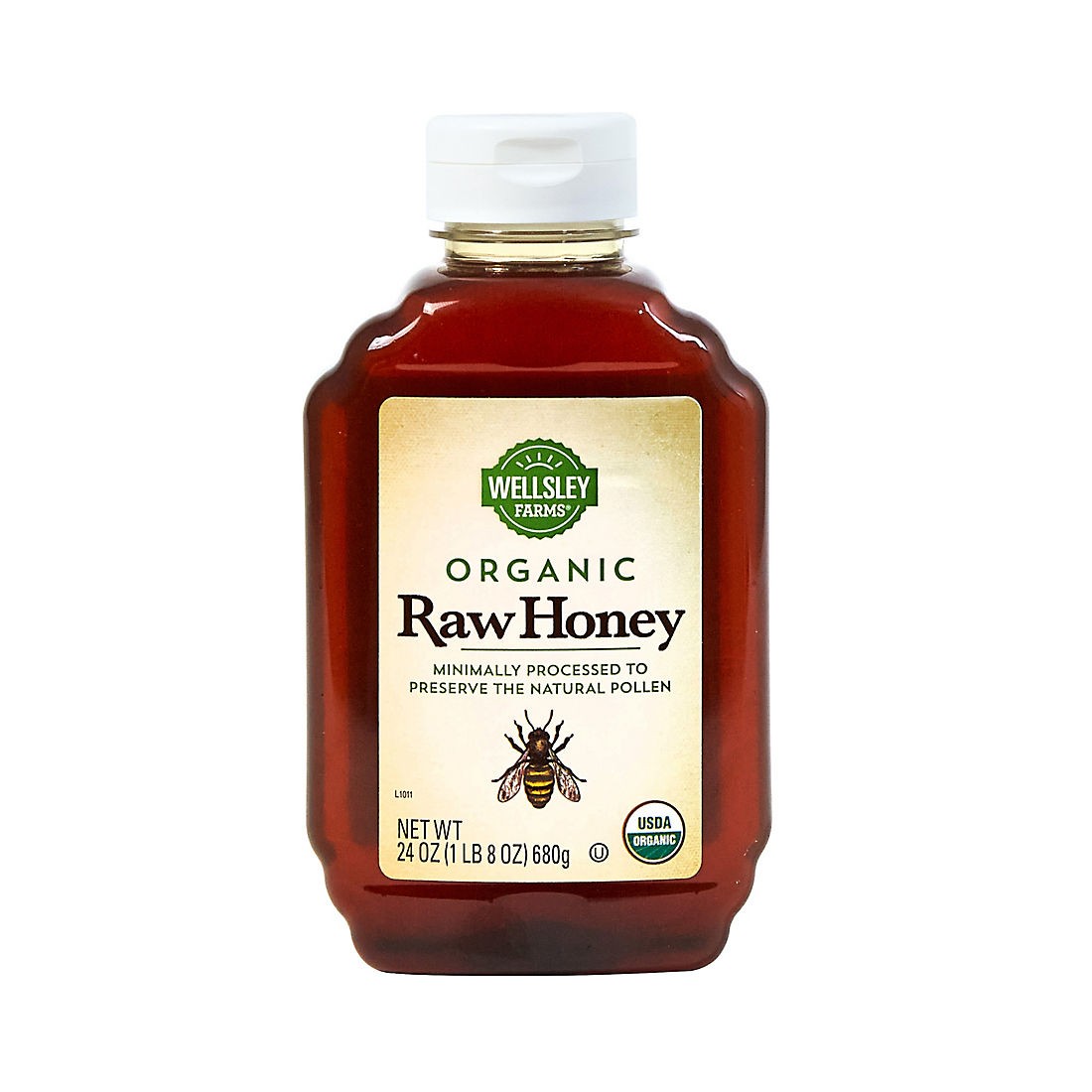 WELLSLEY ORGANIC HONEY 24 OZ