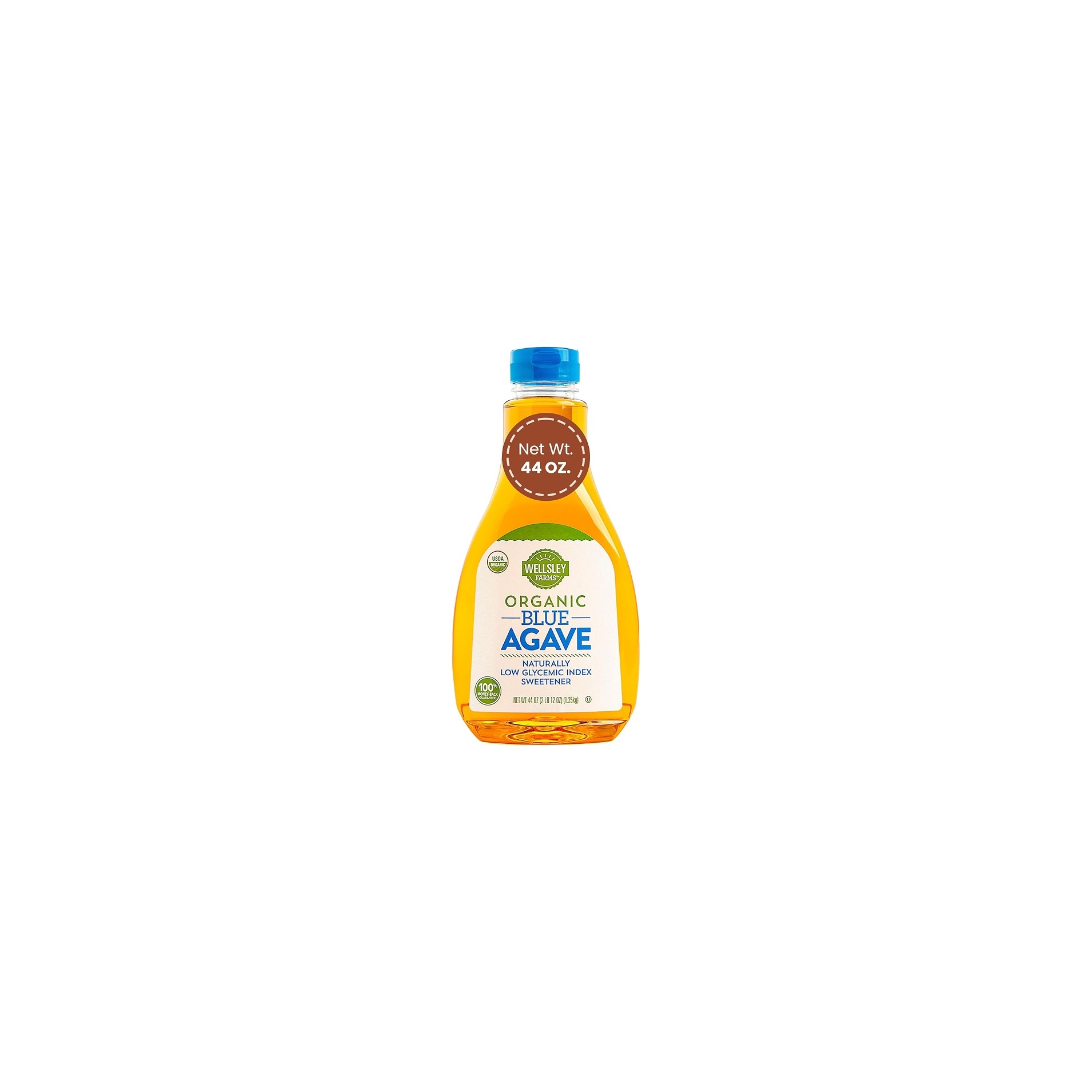 WELLSLEY ORGANIC BLUE AGAVE LOW GI SWEETNER 2 LBS