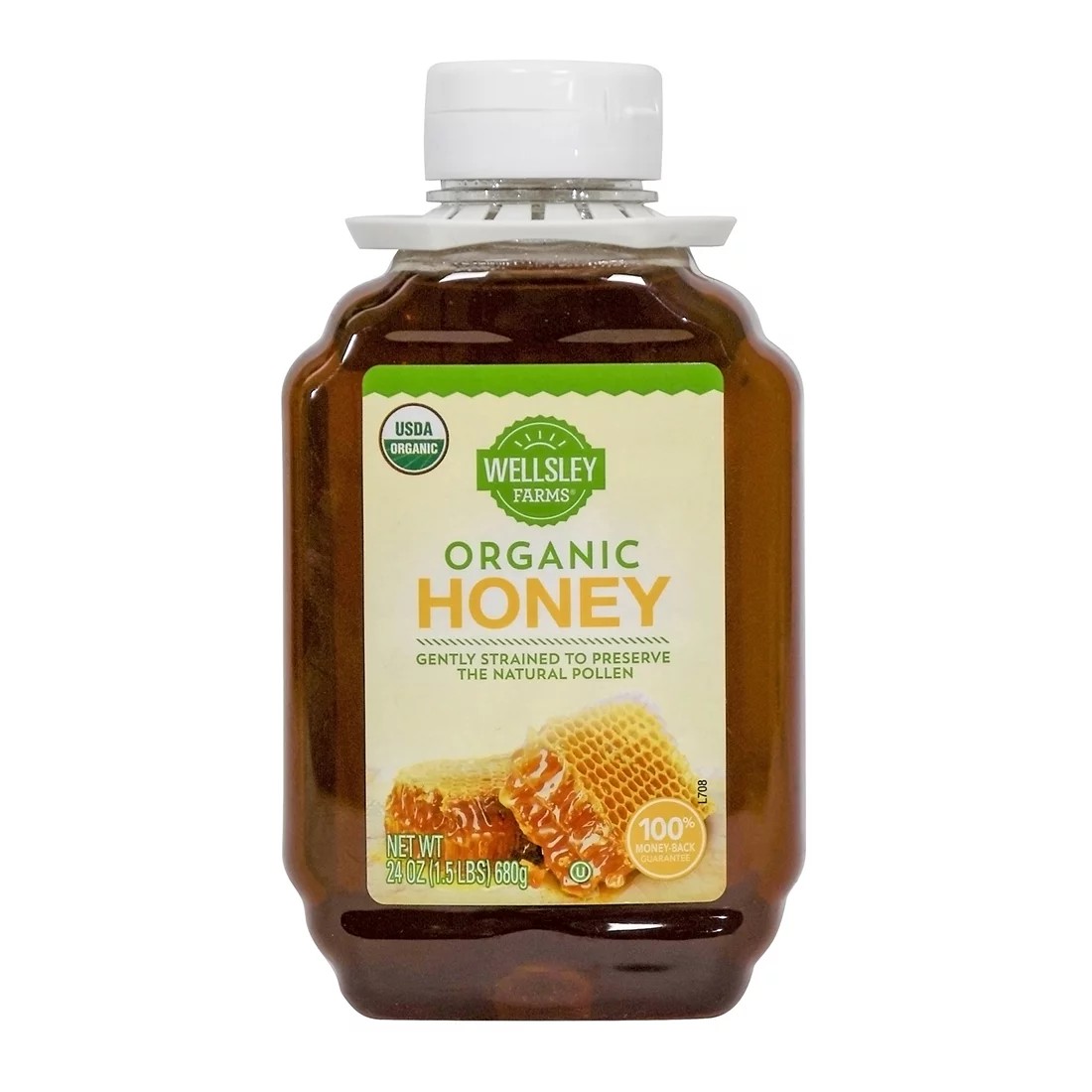 WELLSLEY FARMS ORGANIC HONEY 24 OZ