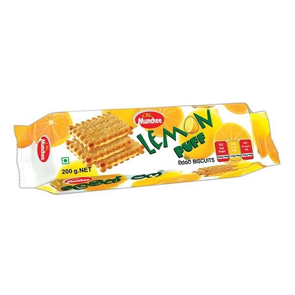 MUNCHEE LEMON PUFF 200 Gm