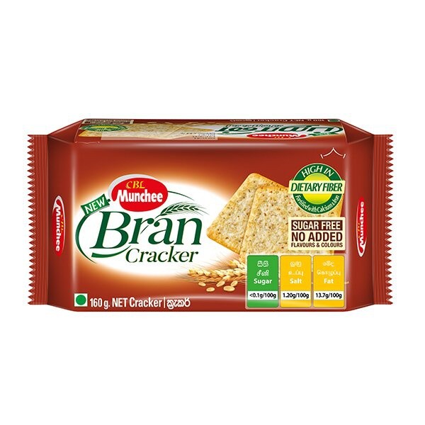 Munchee Bran Cracker 160 GM
