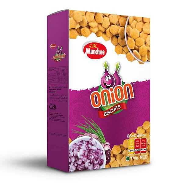 Munchee Onion Biscuits 170 GM