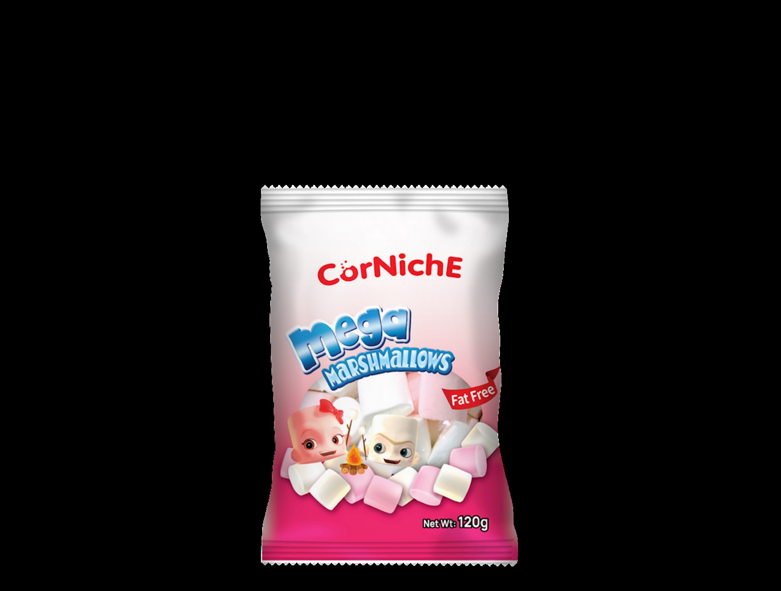 CORNICHE MEGA MARSHMALLOWS 120 GM