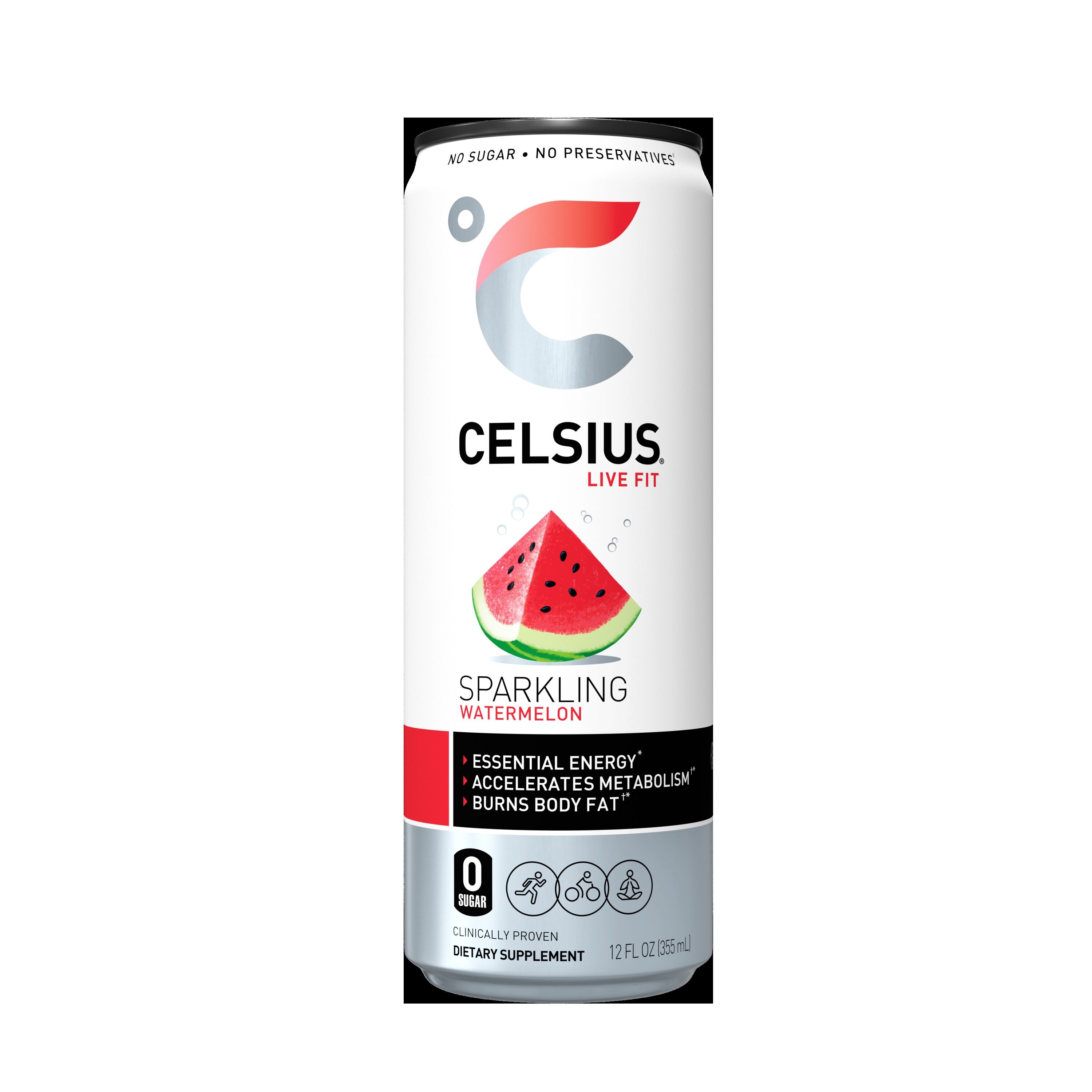 Celsius Sparkling Watermelon  12 OZ