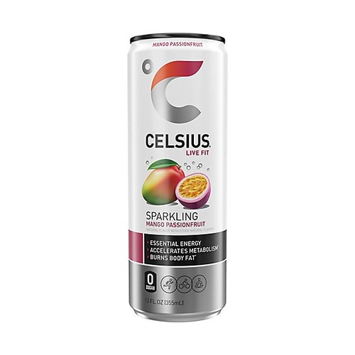 CELSIUS SPARKLING MANGO 12 FLOZ