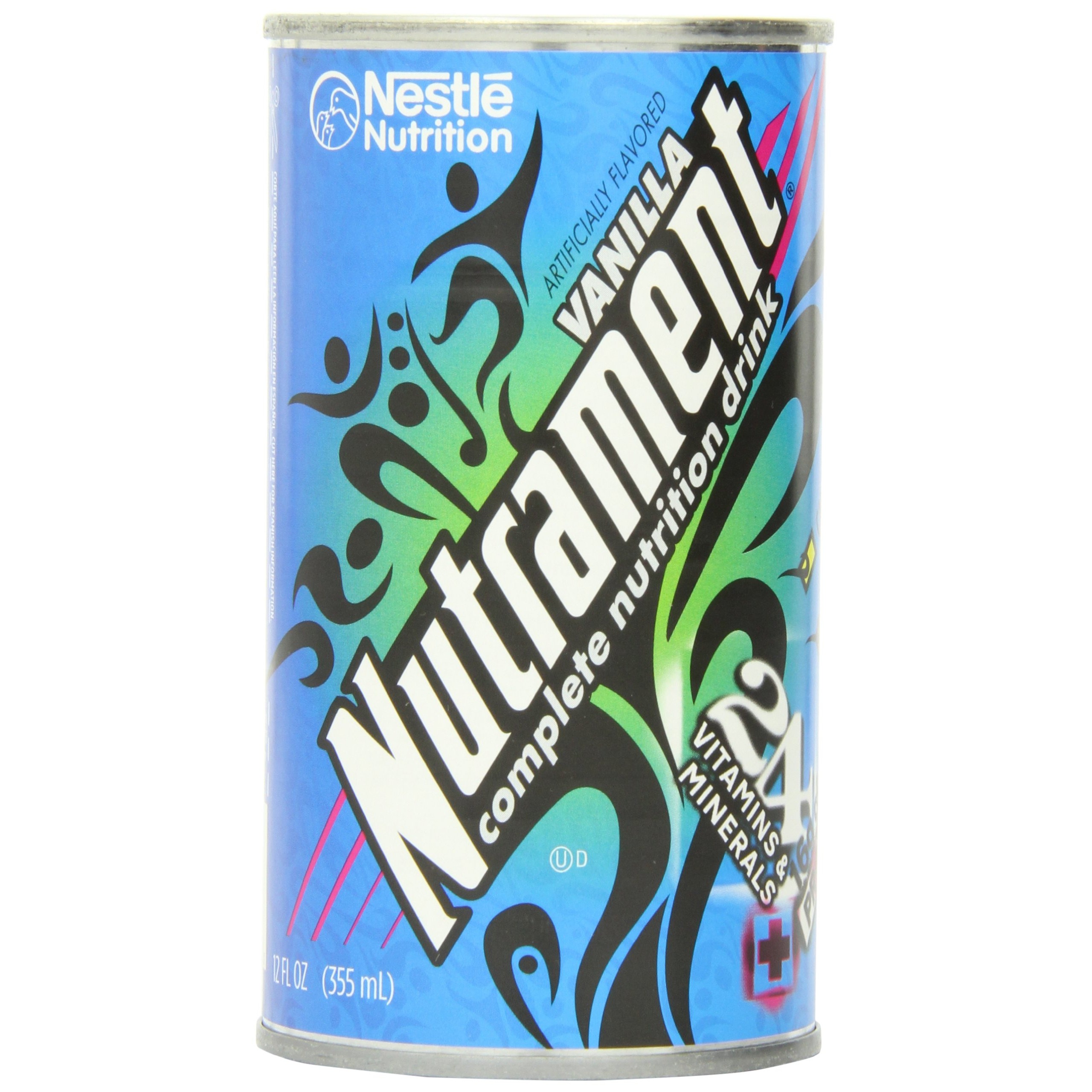 Nutrament Energy Nutrition Drink Flavor Vanilla 11 OZ