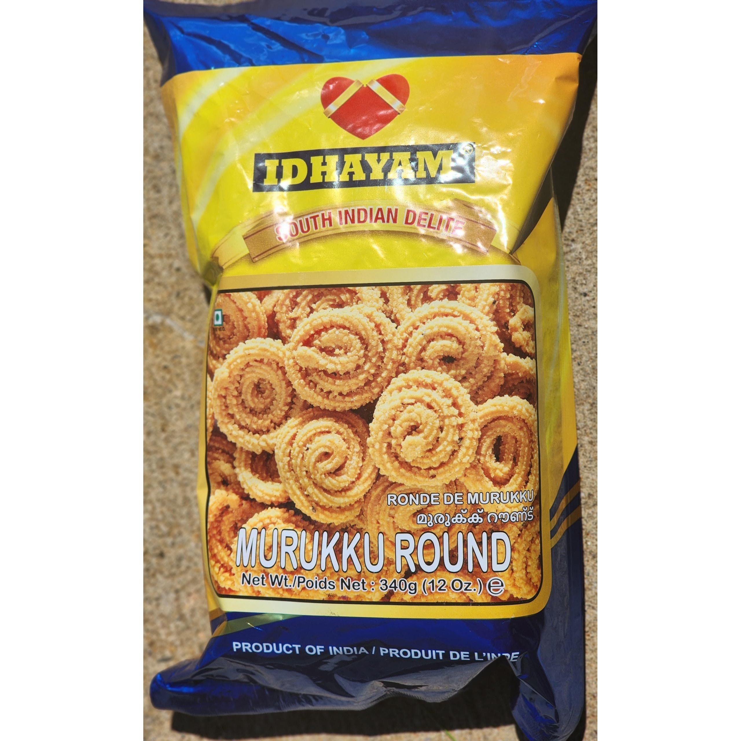 ROUND MURUKKU IDHAYAM 12 OZ