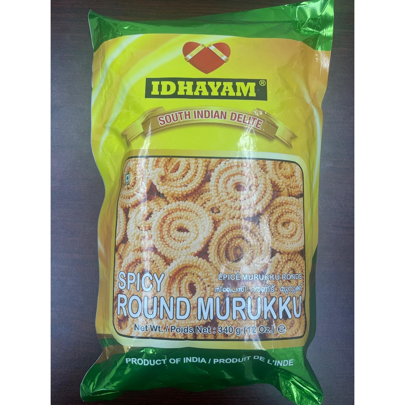 IDHAYAM ROUND MURUKKU 340 GM