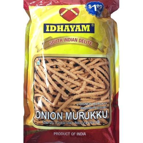 IDHAYAM ONION MURUKKU 12 OZ
