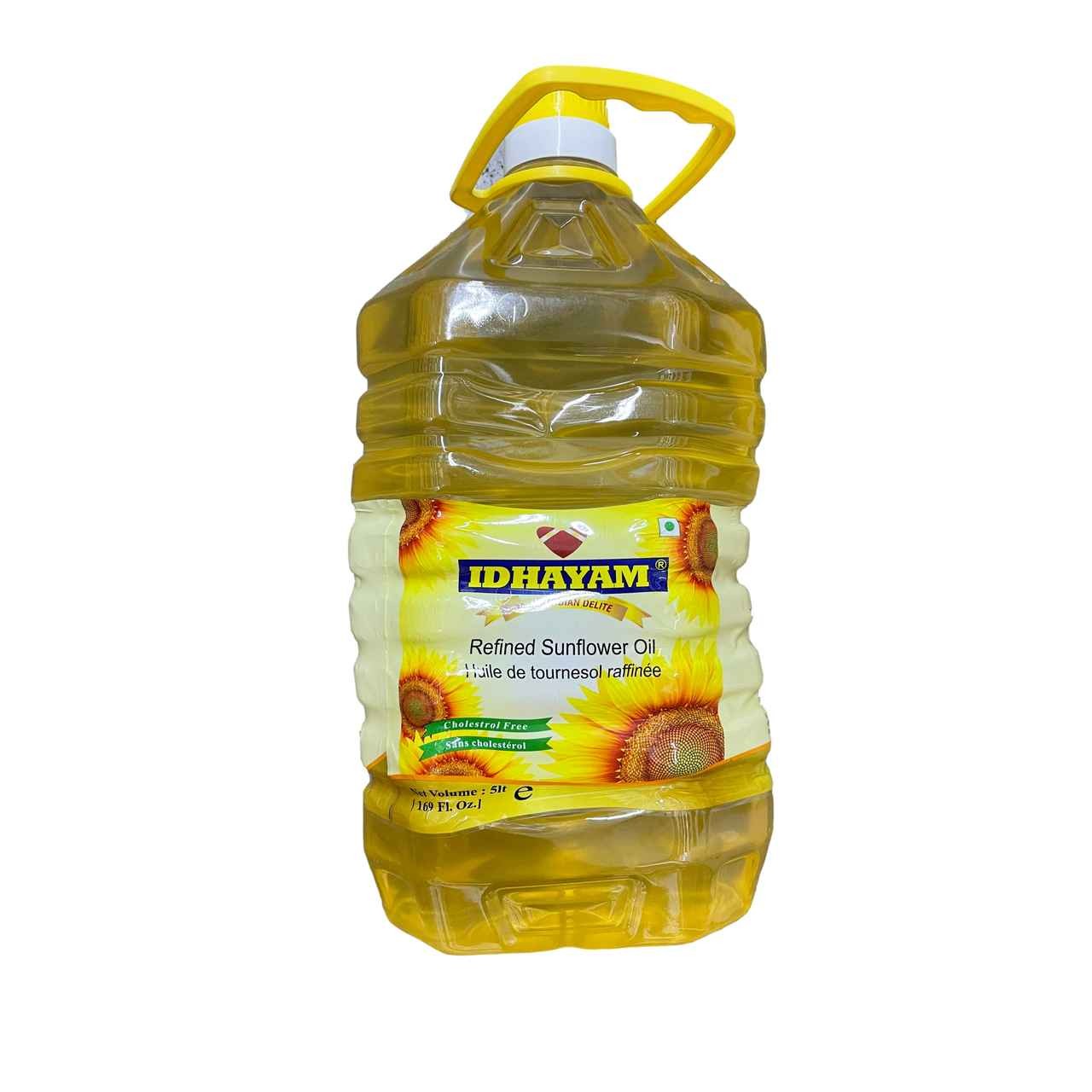 Idhayam Sunflower Oil 5 LTR