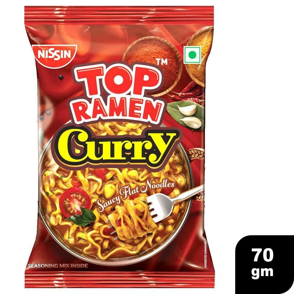 Top Ramen Curry Noodles 70 GM