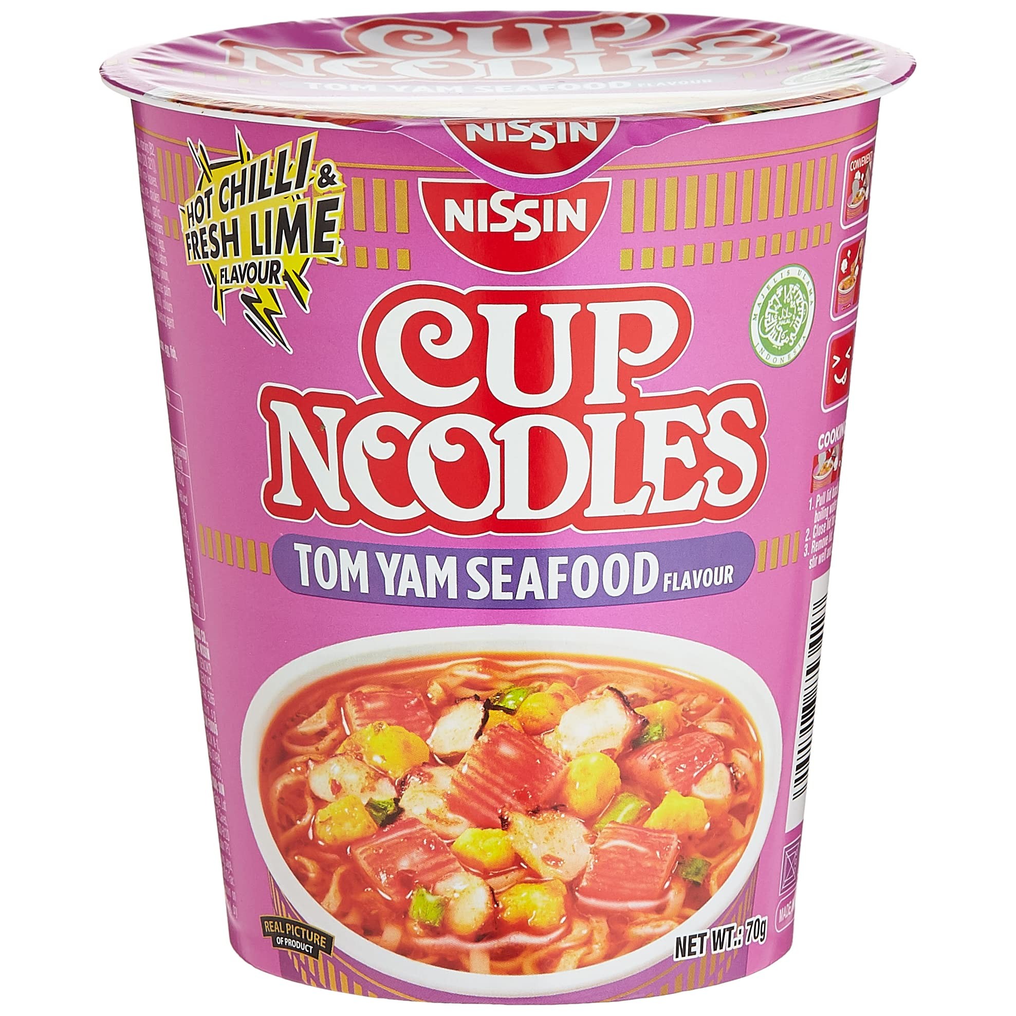 NISSIN CUP NOODLES TOM 50 GM