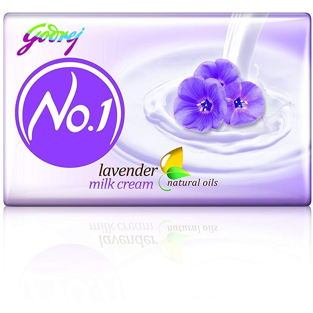 Godrej No1 Lavender And Milk Cream Soap 95 GM