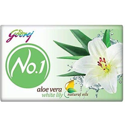 Godrej Aloe Vera White Lily Soap 95 GM