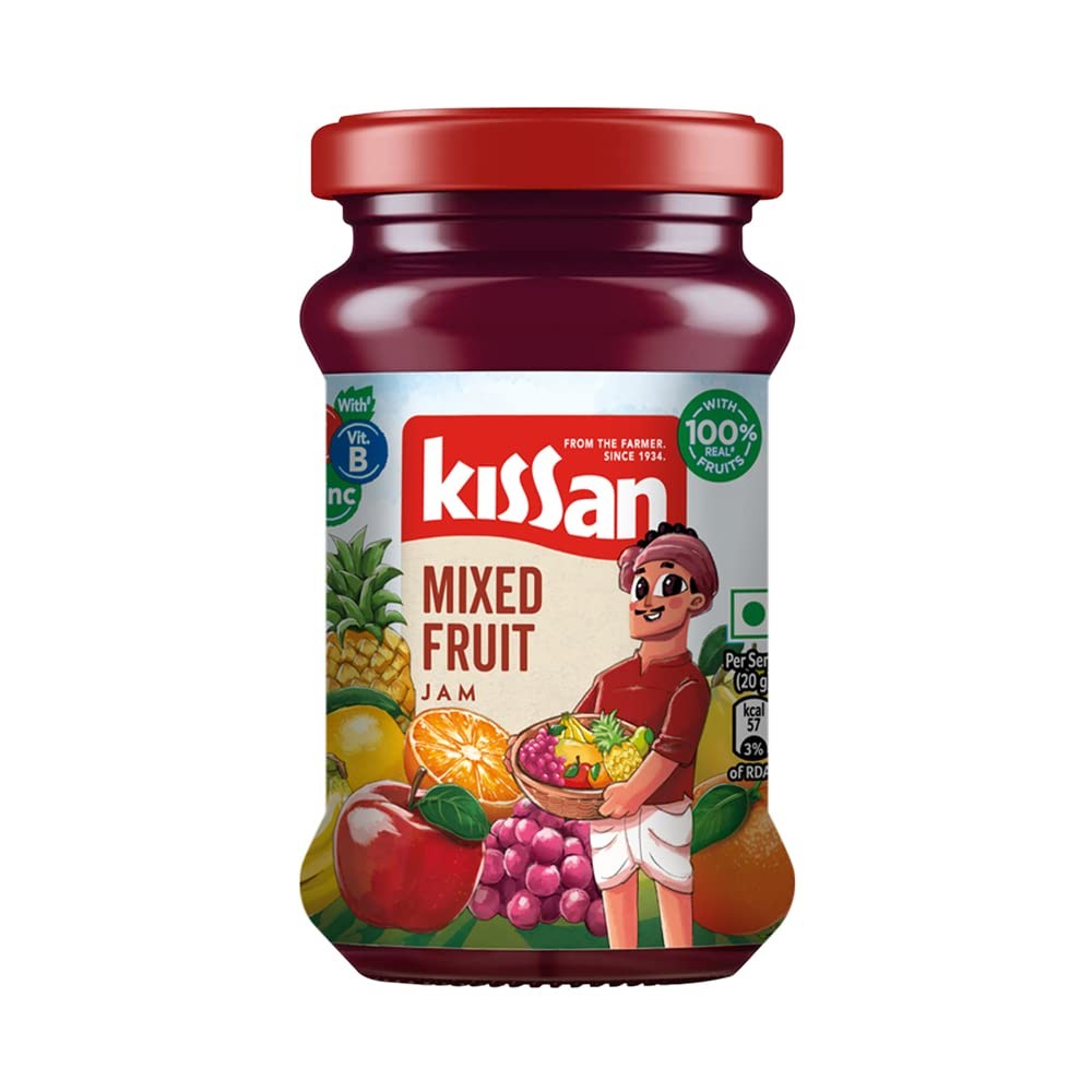 Kissan Mixed Fruit Jam 200 GM
