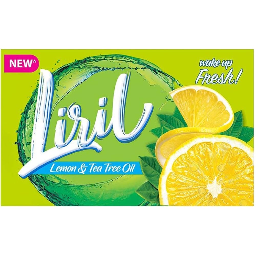 LIRIL LEMON & TEA OIL BAR SOAP 75 GM
