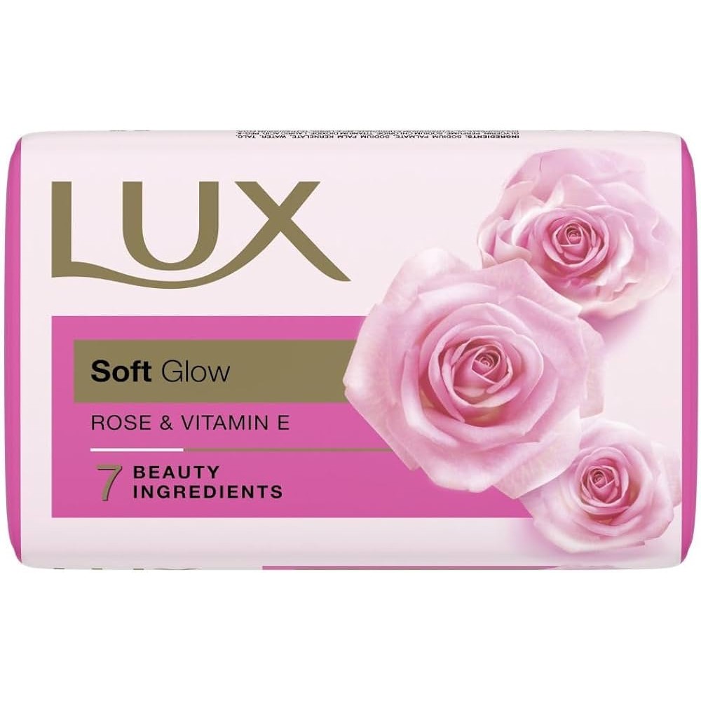 LUX SOFT GLOW BATHING SOAP PINK 150 GM