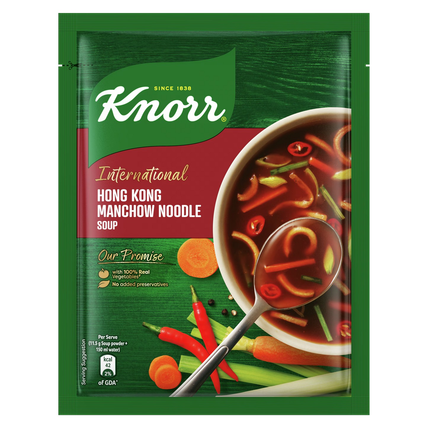 KNORR HONG KONG MANCHOW SOUP 46 GM