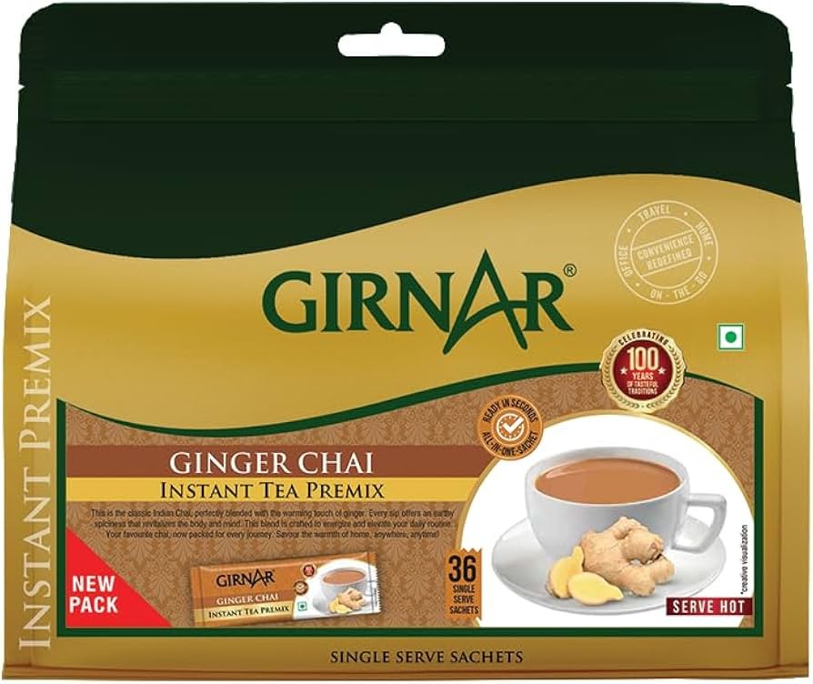 Girnar Instant Tea Premix With Ginger 36 BAG