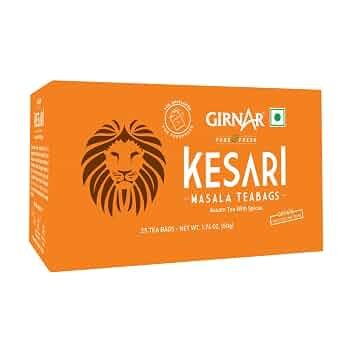 GIRNAR KESARI MASALA TEA BAGS 37.5 GM