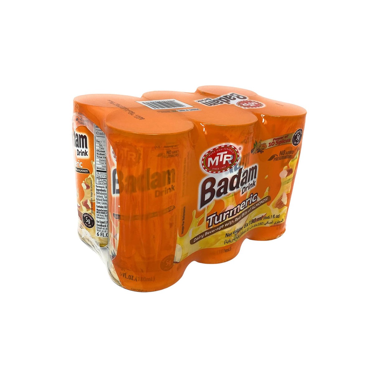 MTR BADAM TURMERIC DRINK 6 PACK 6 PACK