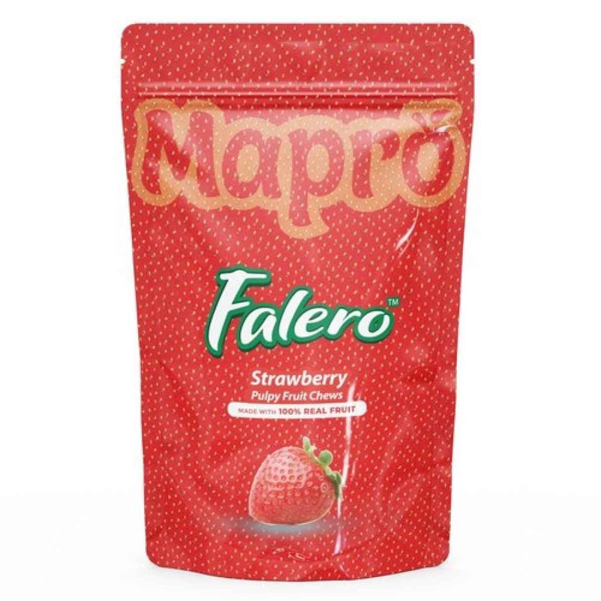 STRAWBERRY FRUIT CHEWS FALERO 160 GM