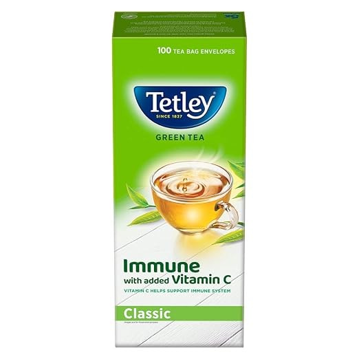 TETLEY CLASSIC GREEN TEA 100 BAG