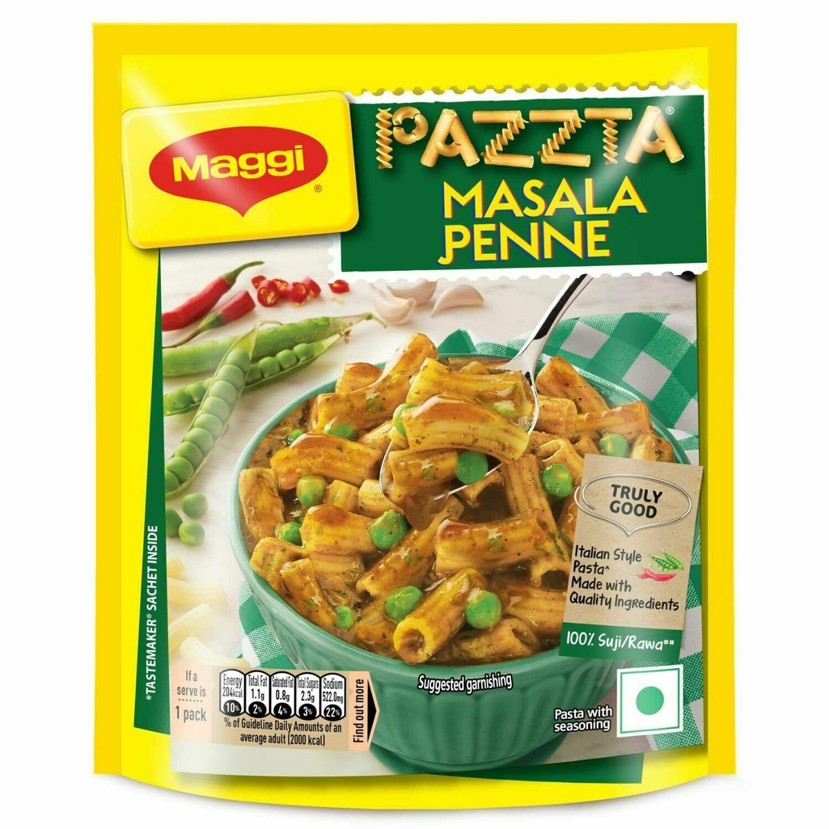 MAGGI PAZZTA MASALA PENNE  65 GM
