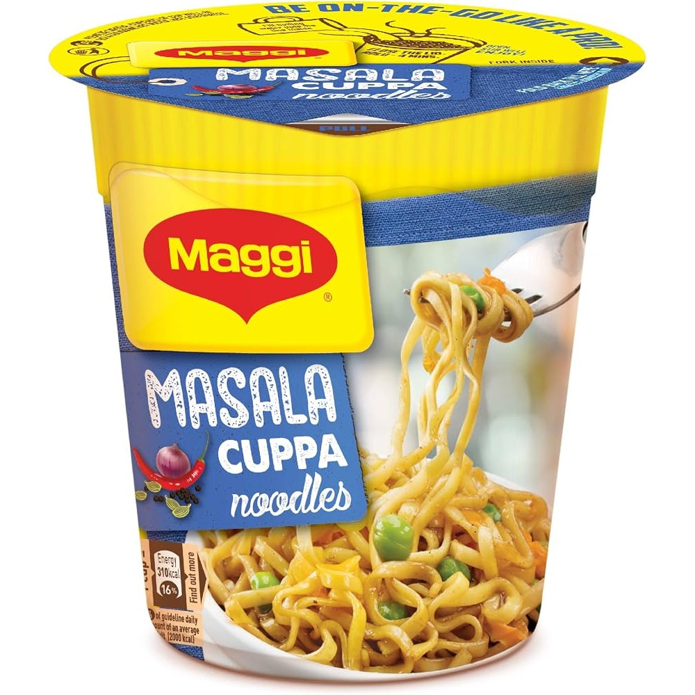 Maggi Cuppa Mania Insta  Noodles Masala Yo! 5 PACK
