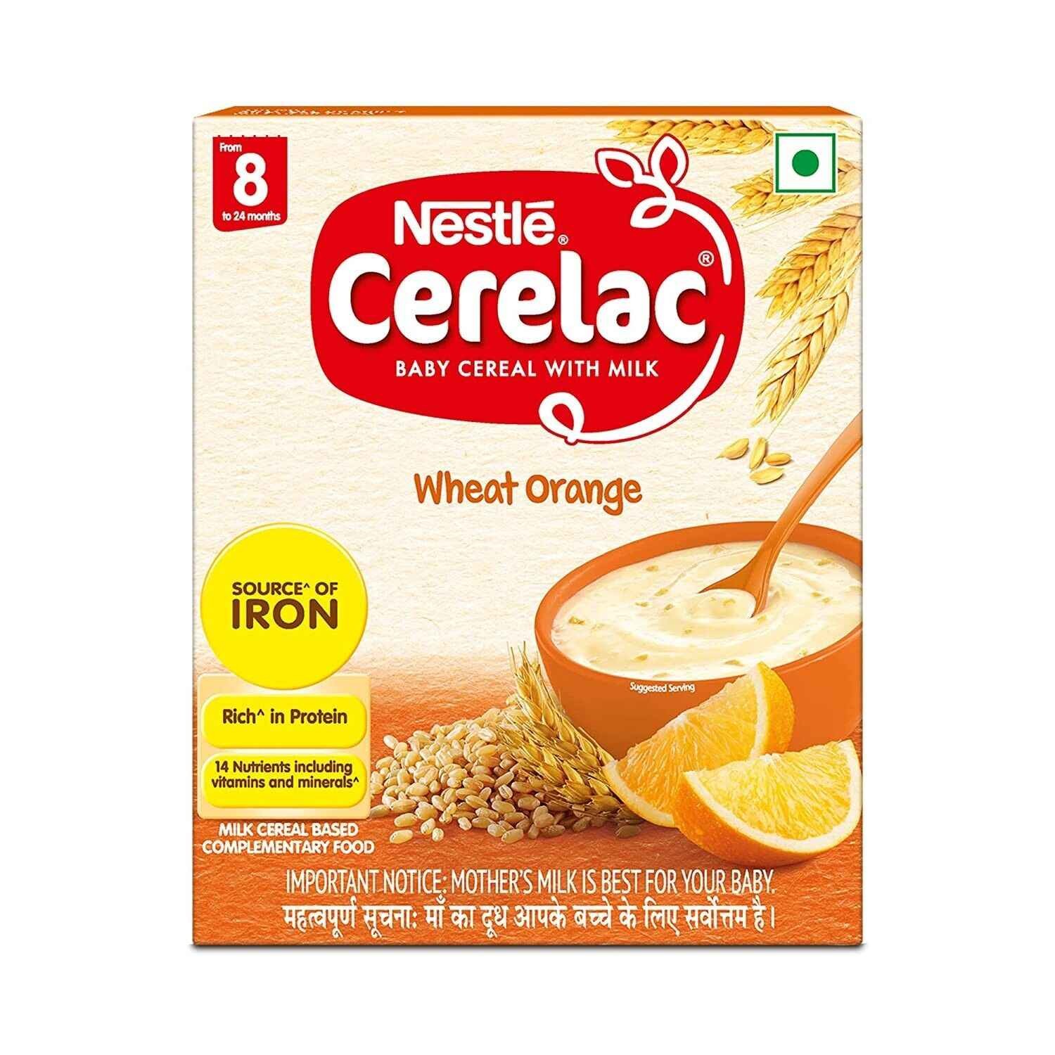 Cerelac Wheat Orange 300 GM