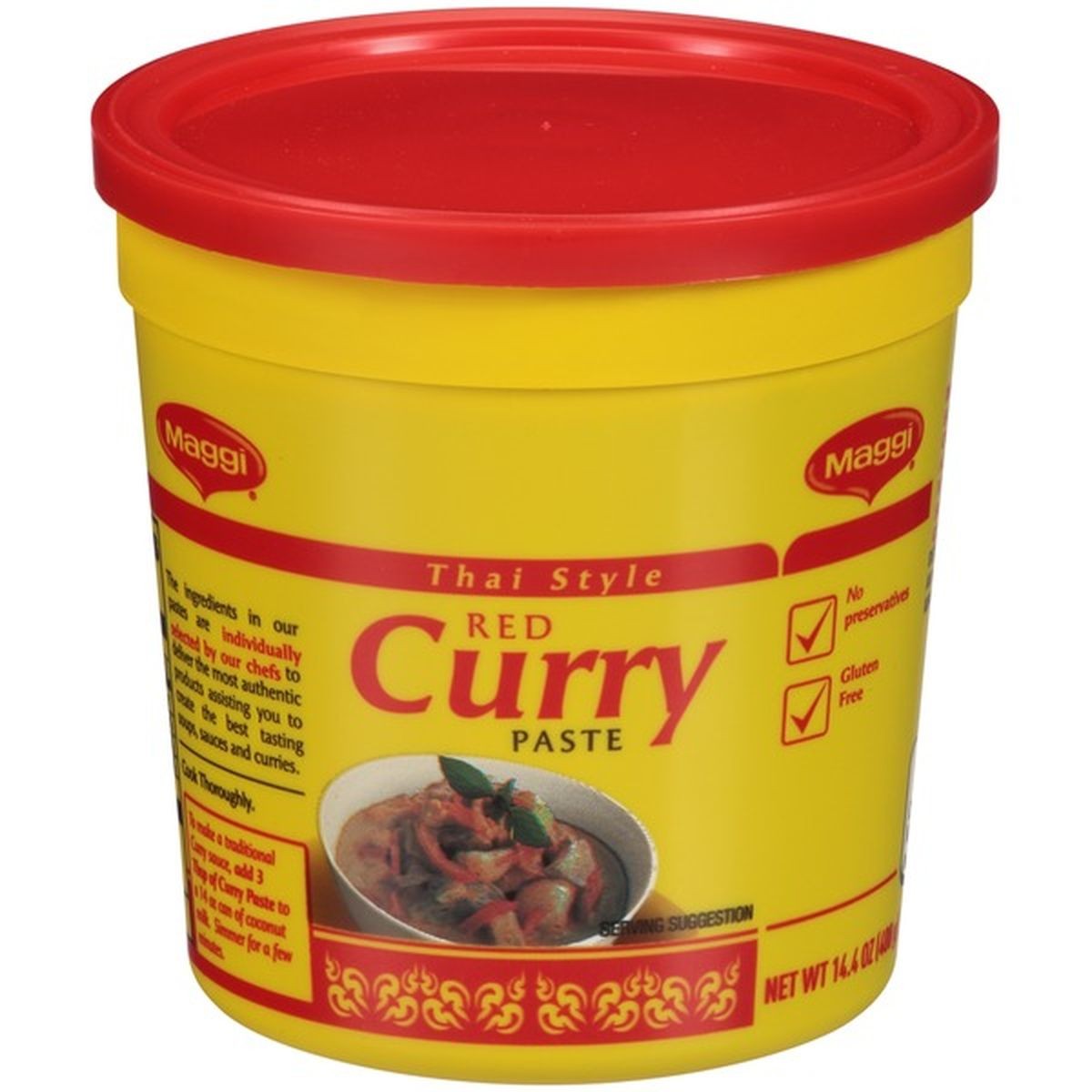 Maggi Thai Red Curry Paste 1 KG