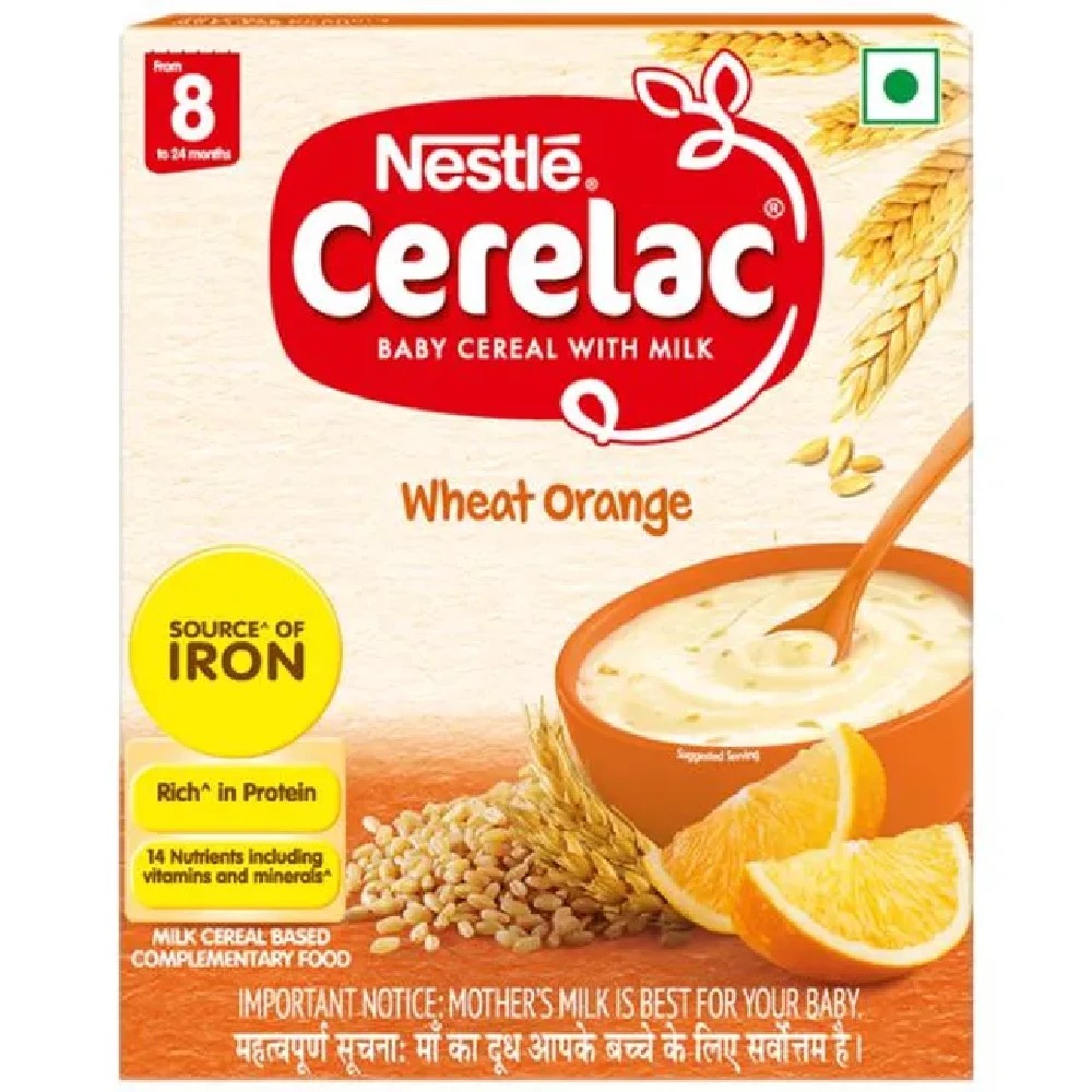 NESTLE CERELAC WHEAT ORANGE 300 GM
