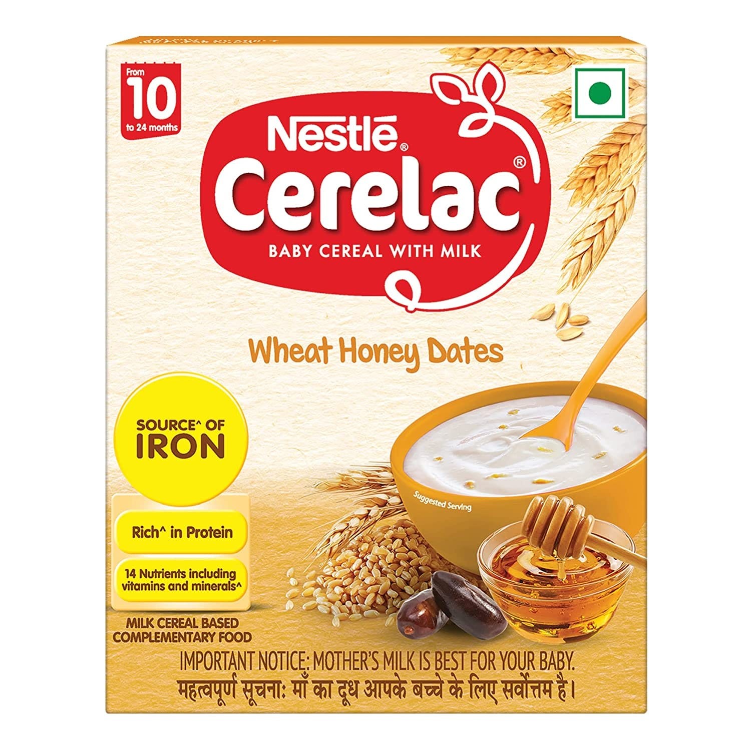 NESTLE CERELAC WHEAT HONEY DATES 300 GM