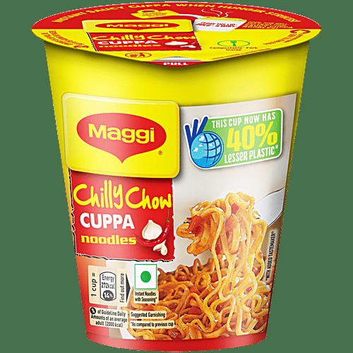 MAGGI CHILLI CHOW CUPPA NOODLES 70 GM
