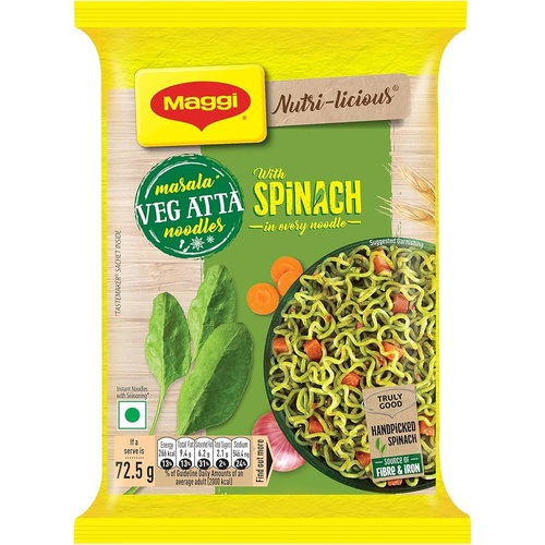 MAGGI NutriLicious Masala Oats Instant Noodles 73.5 GM