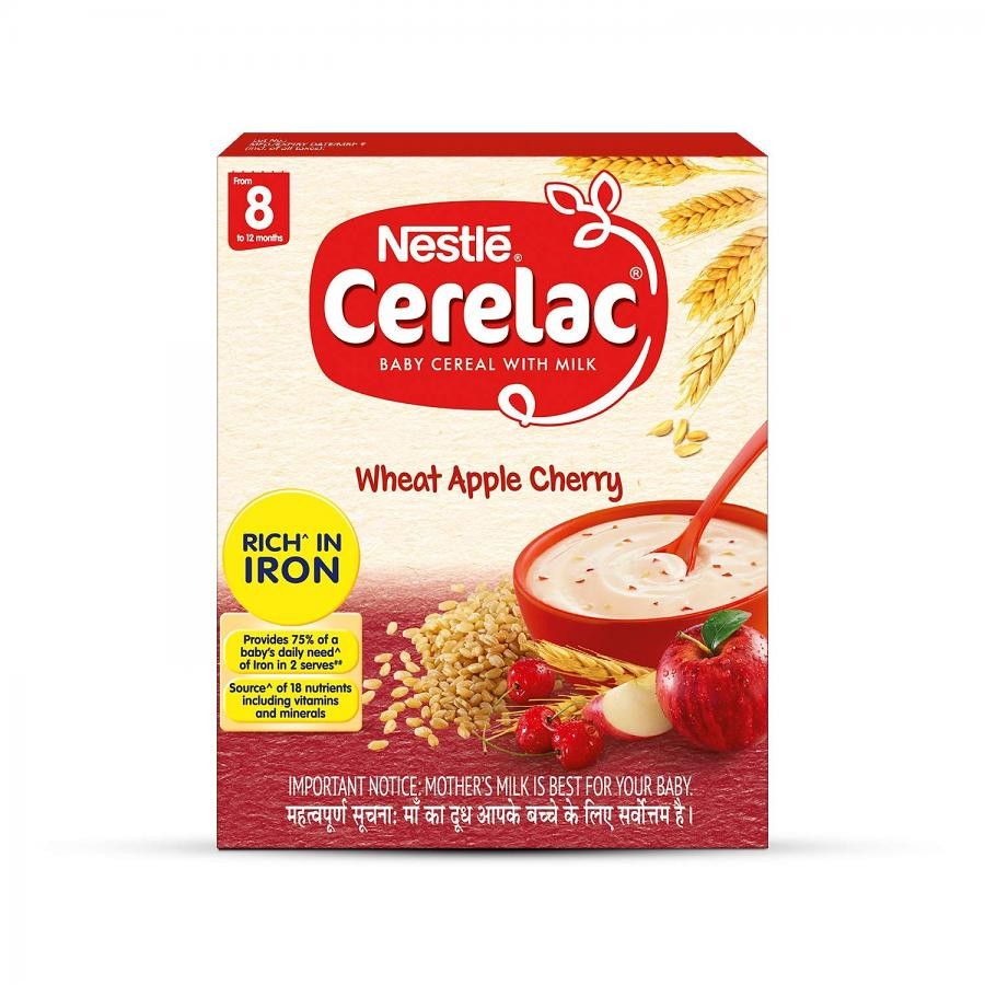 NESTLE CERELAC WHEAT APPLE CHERRY 300 GM