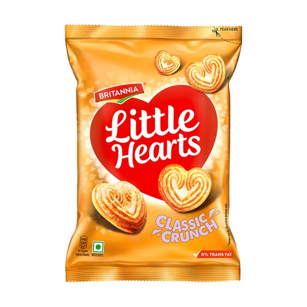 BRITANNIA LITTLE HEARTS 75 GM 75 GM