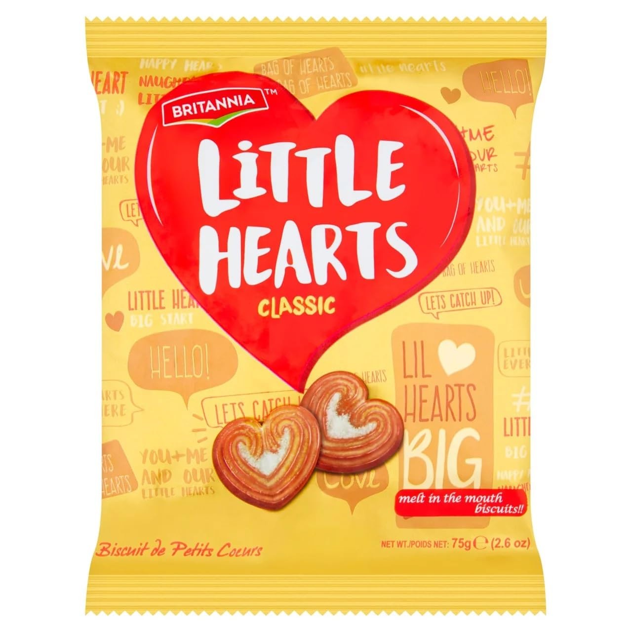 Britannia Little Hearts 2.6 OZ