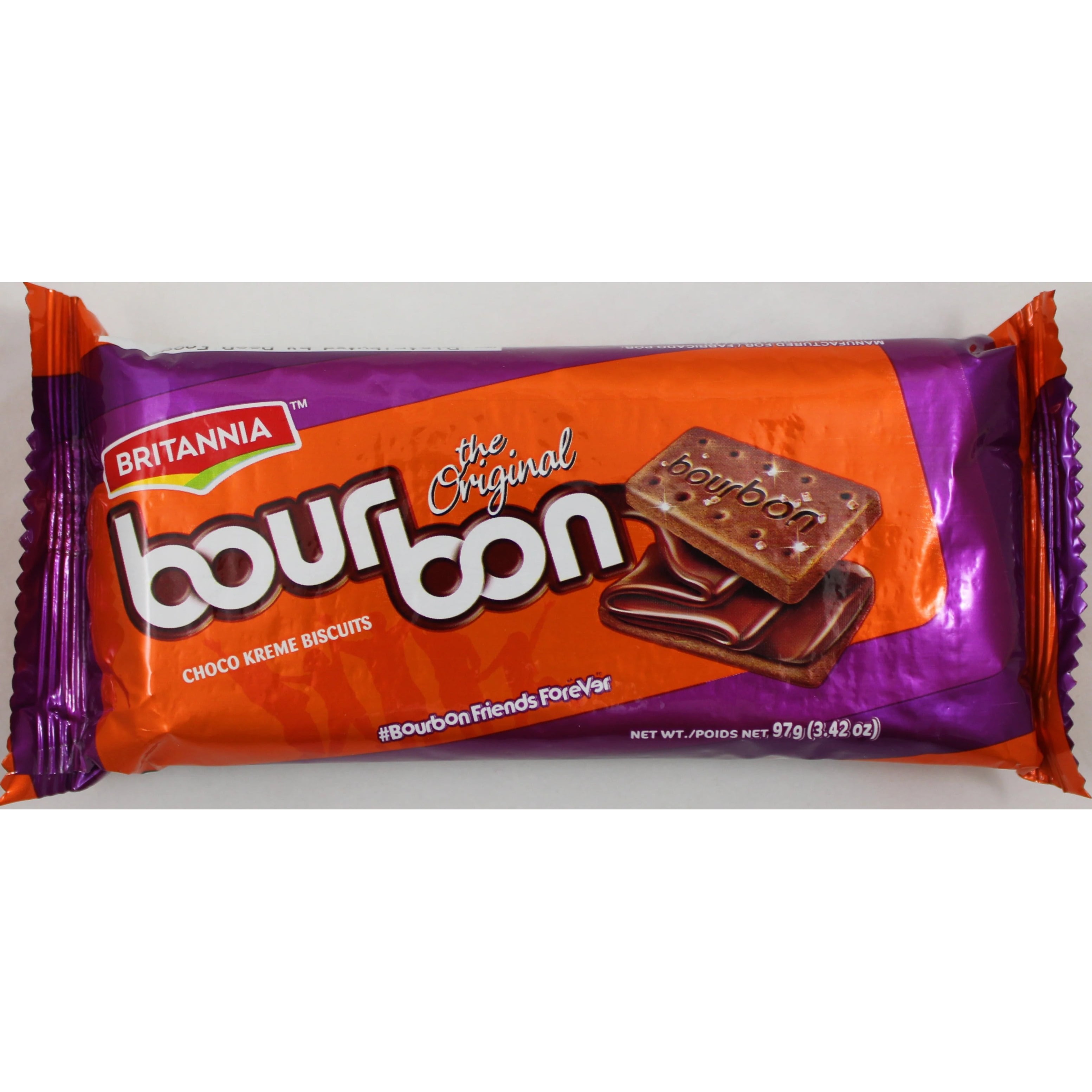 Britannia Bourbon Choco Kreme Biscuits 4 OZ
