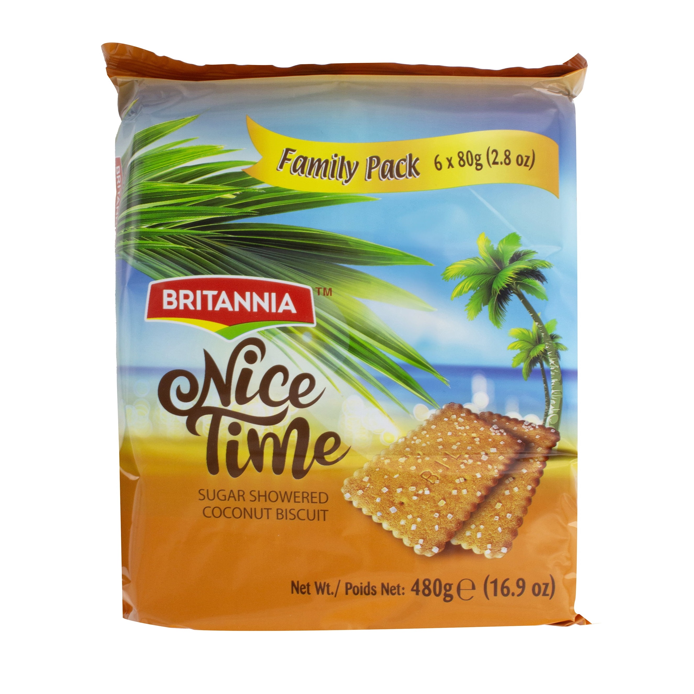 Britania Britannia Nice Time Coconut Biscuits 2.8 OZ