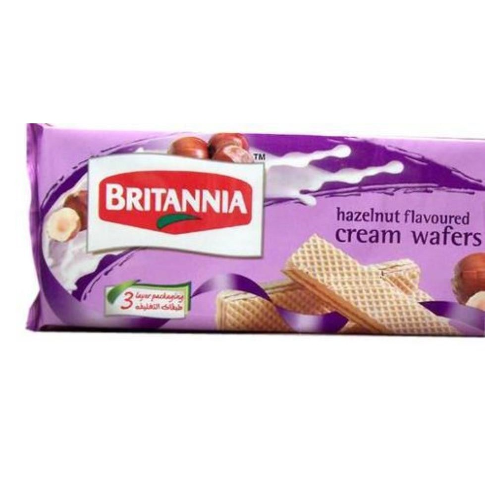 BRITANNIA HAZELNUT WAFER 6.17 OZ