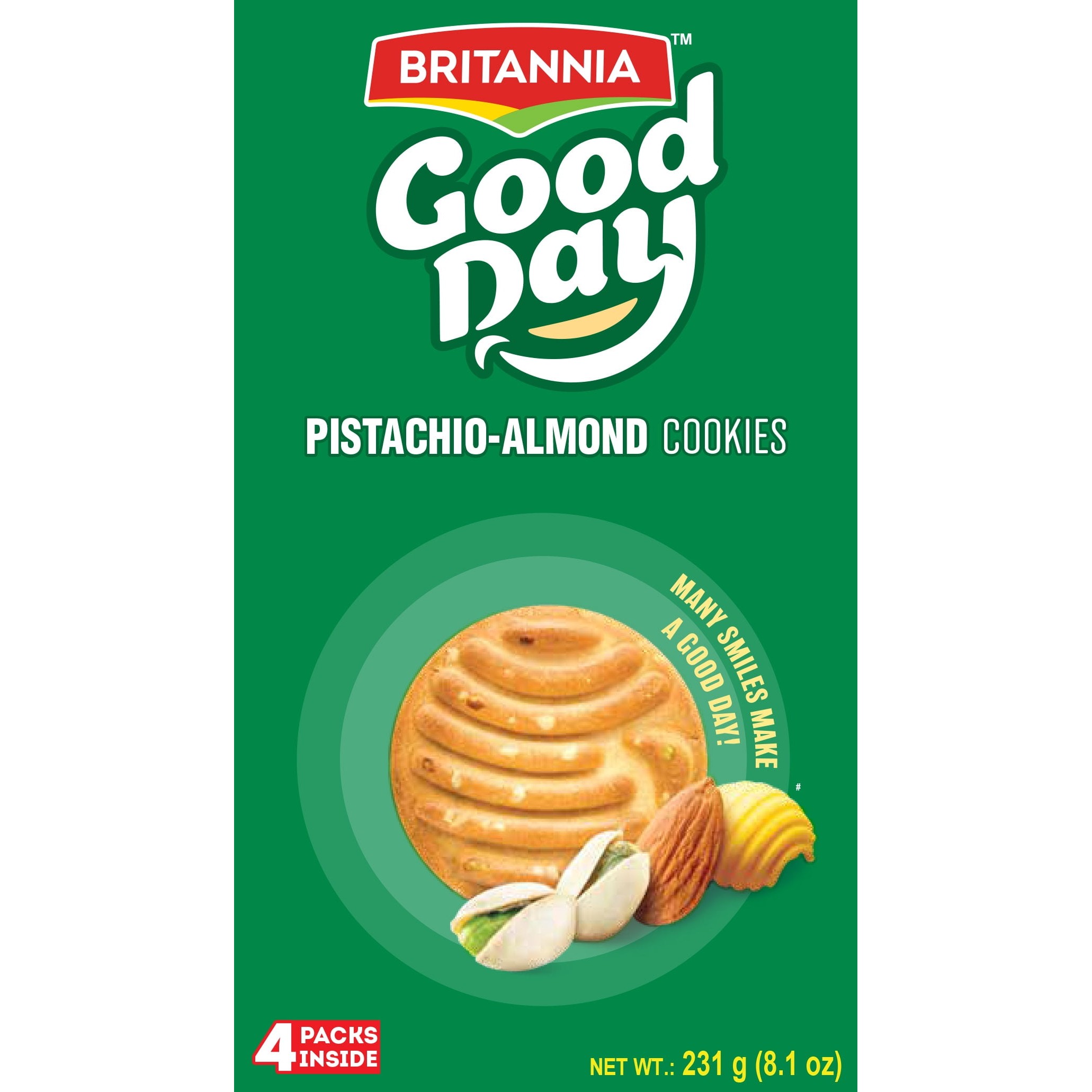 Good Day Pis Almond 231 GM