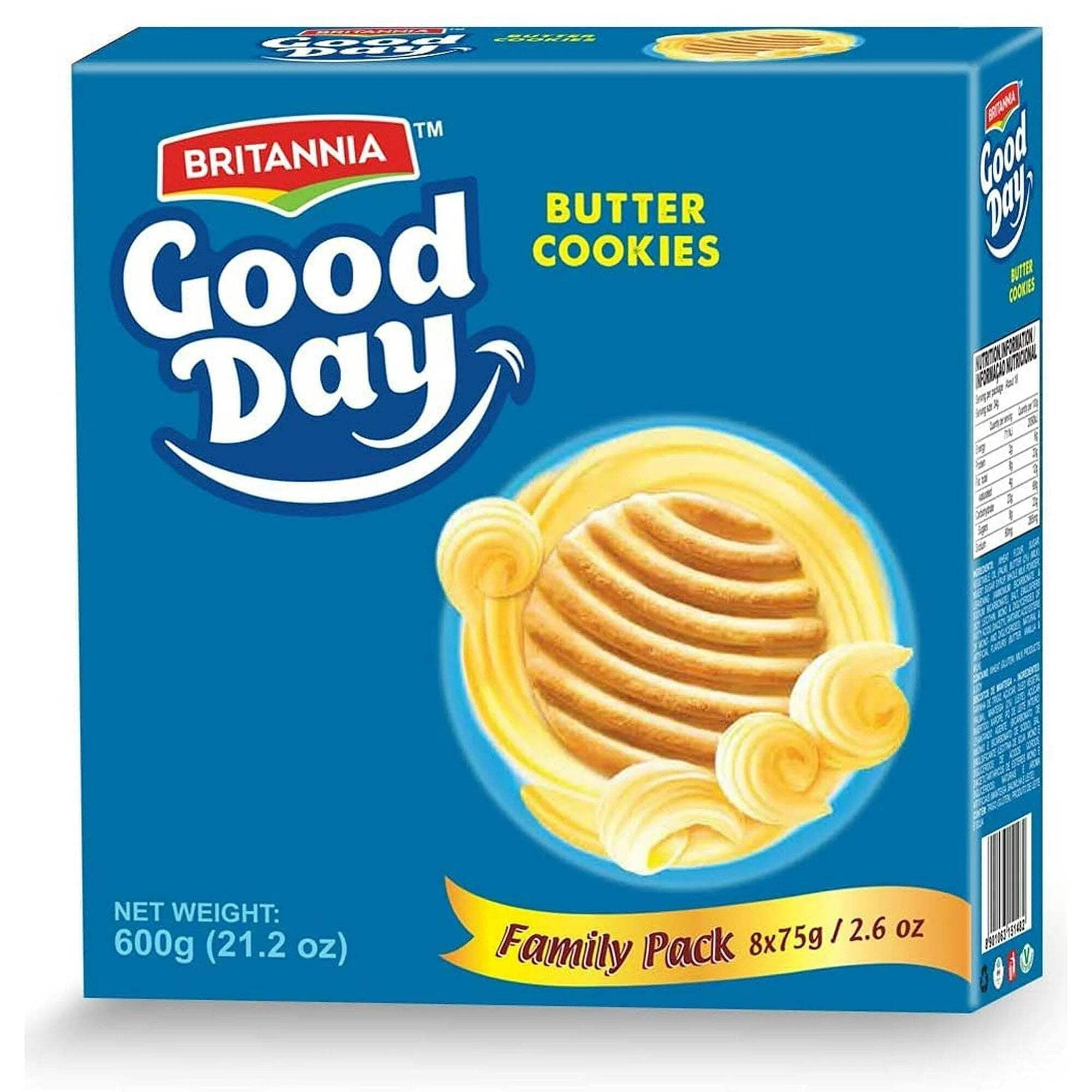 Britania Britannia Good Day Butter Cookies 600 GM