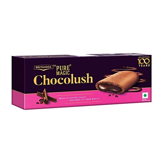 CHOCOLUSH COOKIES BRITANNIA 75 GM