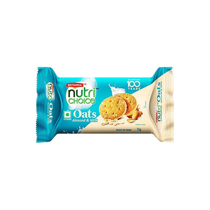 Britannia Nutri Oats Almond 75 GM