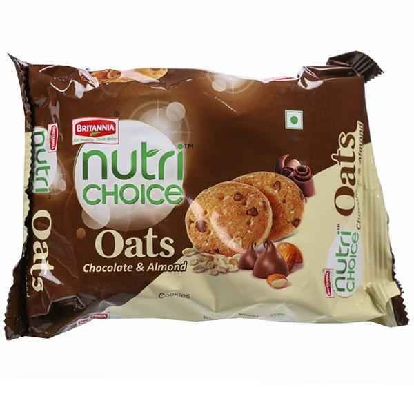 BRITANNIA OATS CHOCOLATE N ALMOND 450 GM