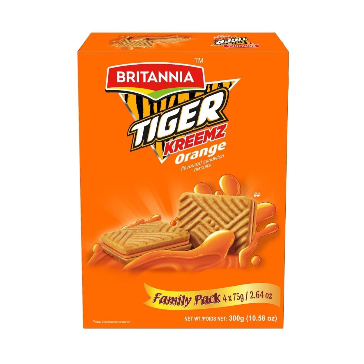 Tiger Kreemz Orange Britannia 2.64 OZ