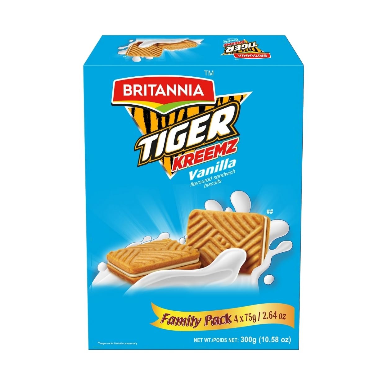 Tiger Kreemz Vanilla Britannia 2.64 OZ